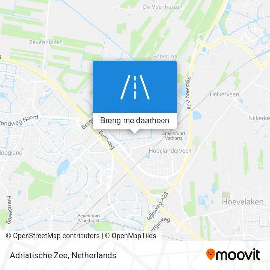Adriatische Zee kaart