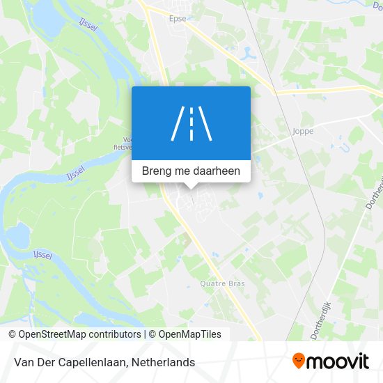 Van Der Capellenlaan kaart
