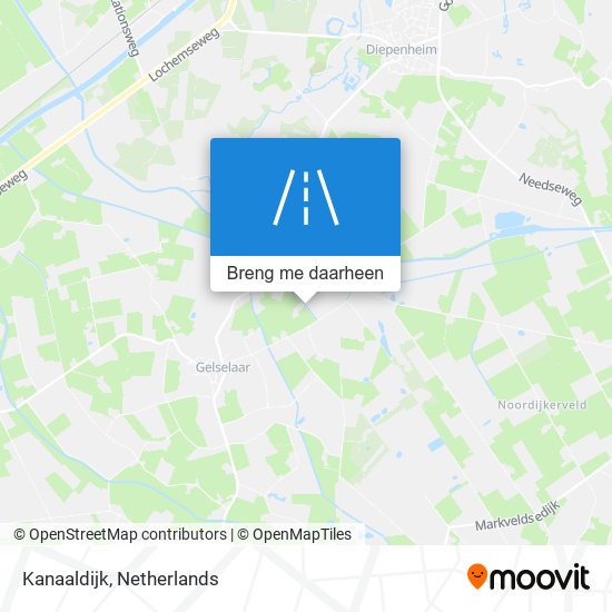 Kanaaldijk kaart