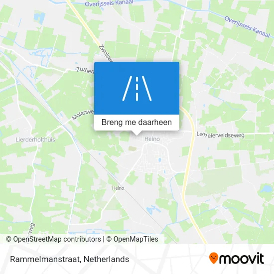 Rammelmanstraat kaart