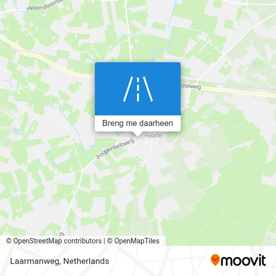 Laarmanweg kaart