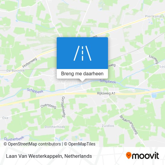 Laan Van Westerkappeln kaart