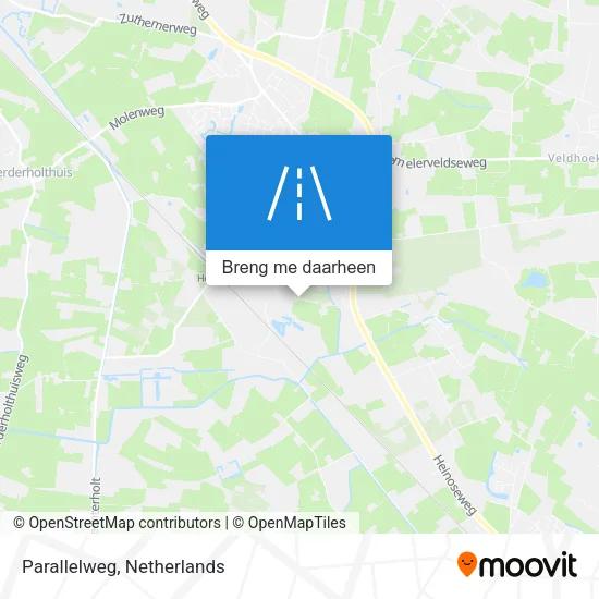 Parallelweg kaart
