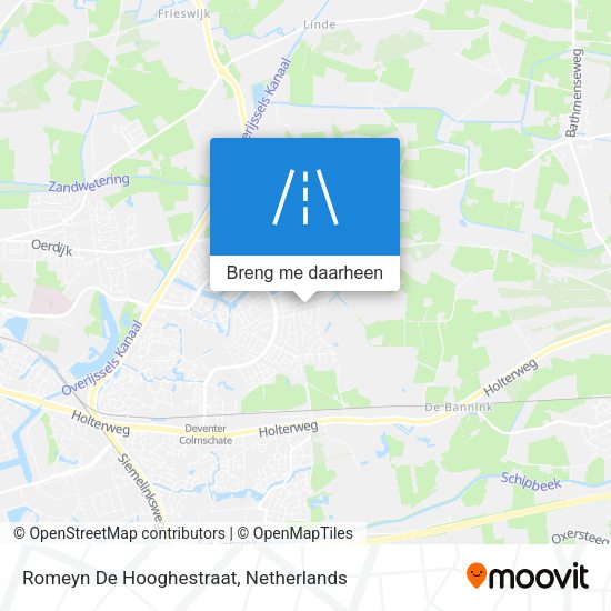 Romeyn De Hooghestraat kaart
