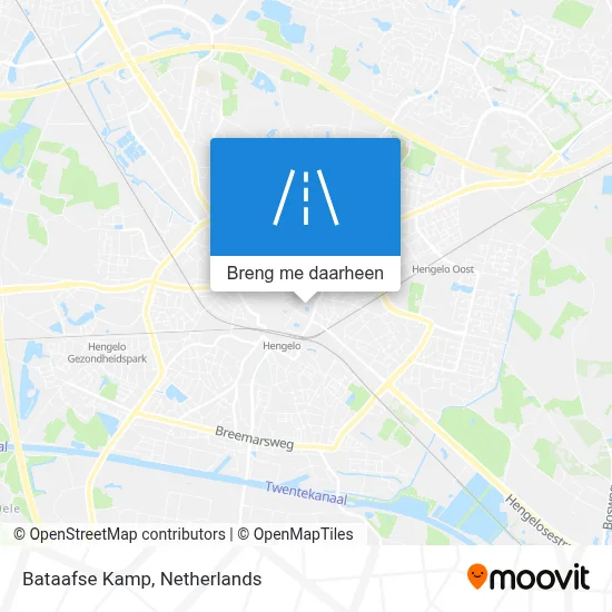 Bataafse Kamp kaart