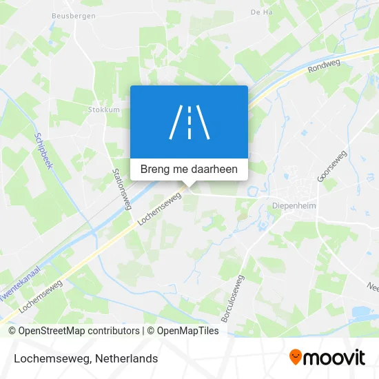 Lochemseweg kaart