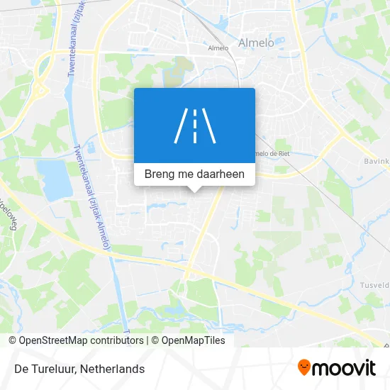 De Tureluur kaart