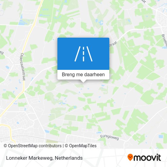 Lonneker Markeweg kaart