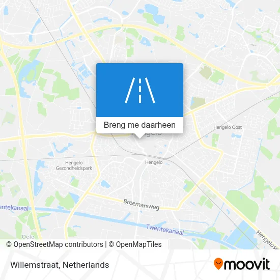 Willemstraat kaart