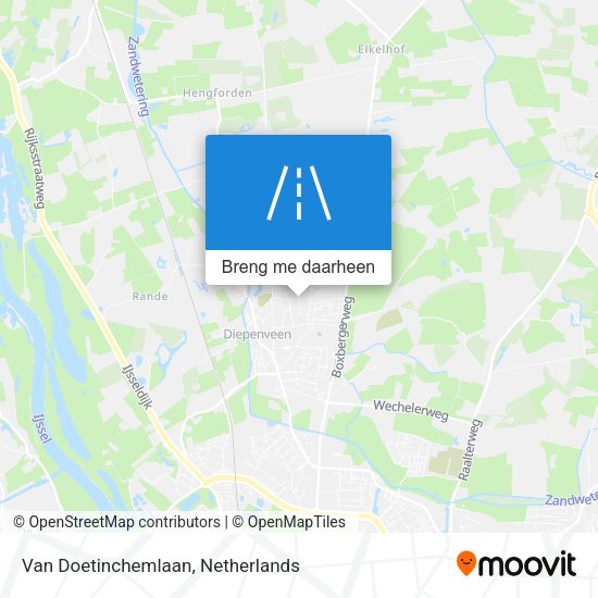 Van Doetinchemlaan kaart