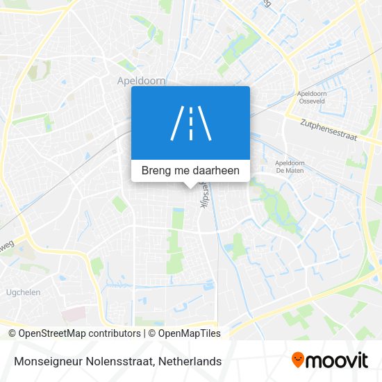Monseigneur Nolensstraat kaart