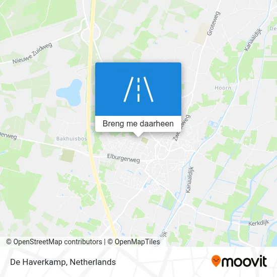 De Haverkamp kaart