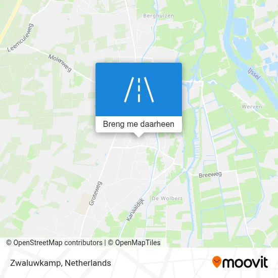 Zwaluwkamp kaart
