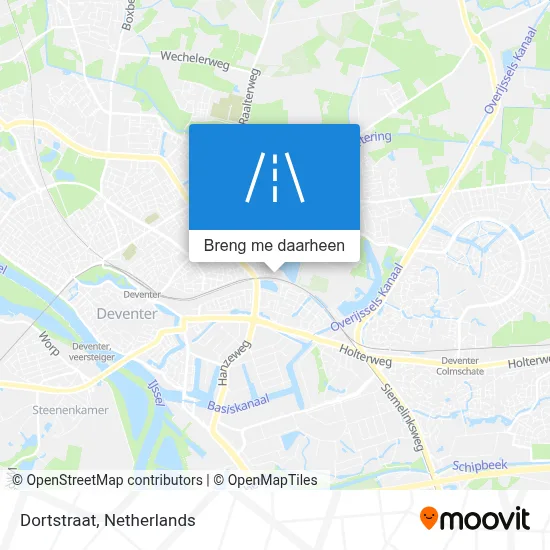 Dortstraat kaart