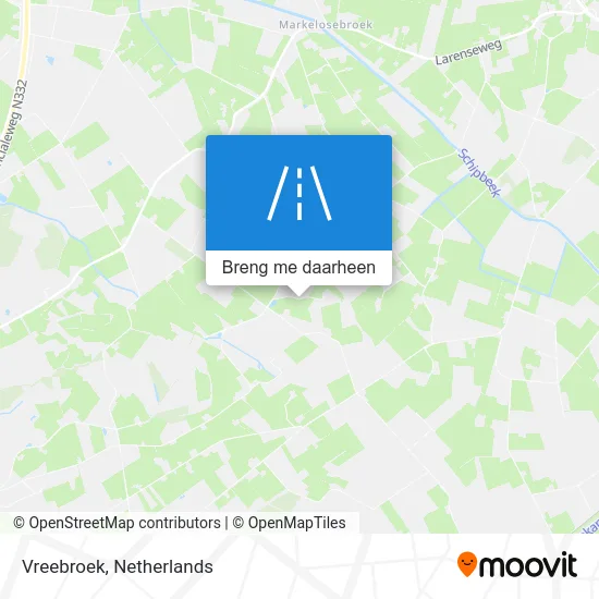 Vreebroek kaart