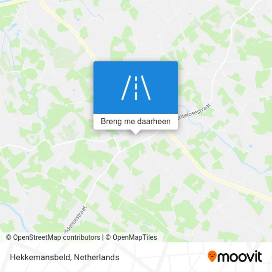 Hekkemansbeld kaart