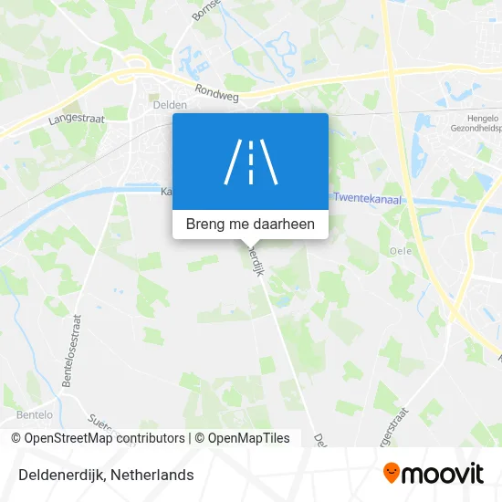 Deldenerdijk kaart