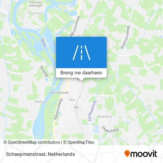 Schaepmanstraat kaart