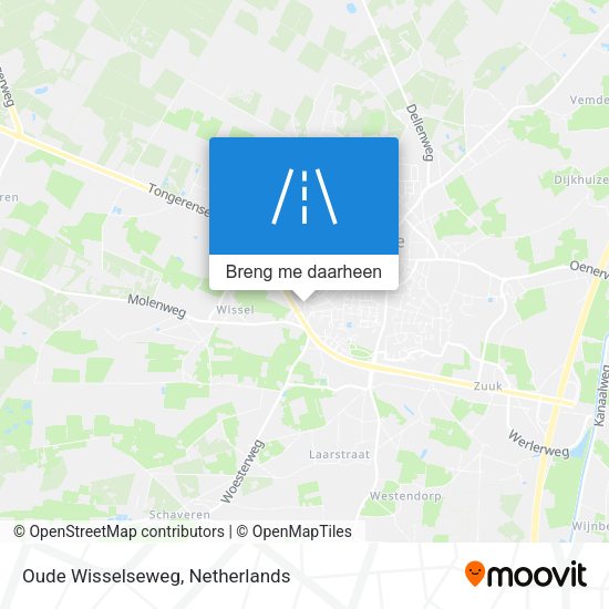 Oude Wisselseweg kaart