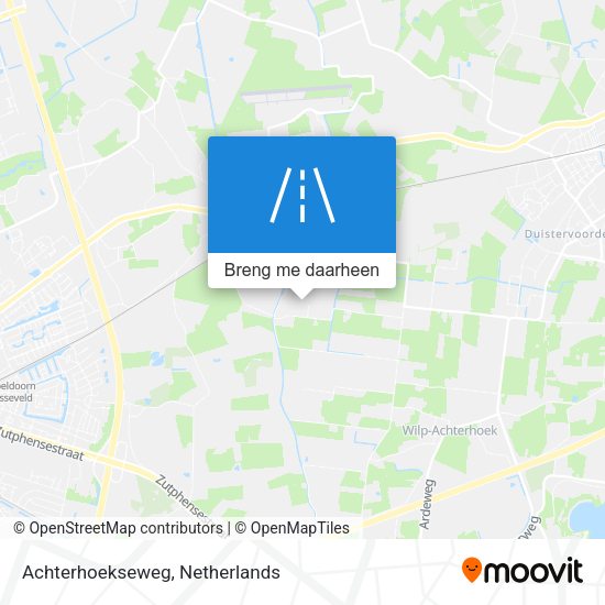 Achterhoekseweg kaart