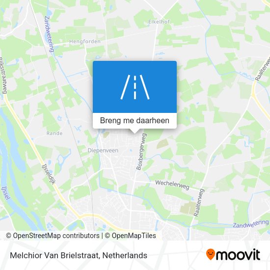 Melchior Van Brielstraat kaart