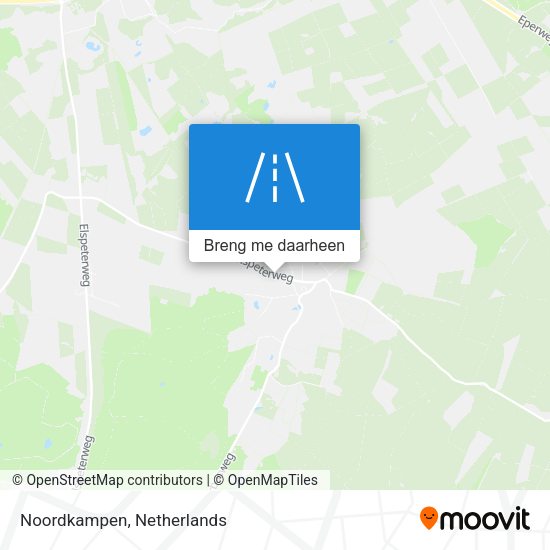 Noordkampen kaart