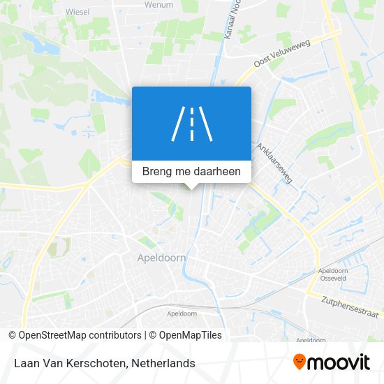 Laan Van Kerschoten kaart