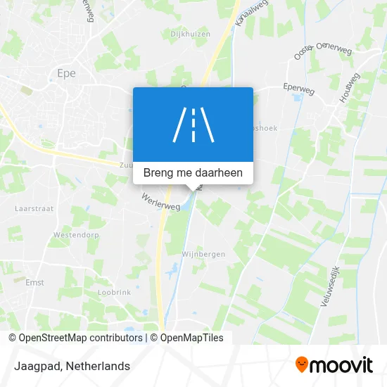 Jaagpad kaart