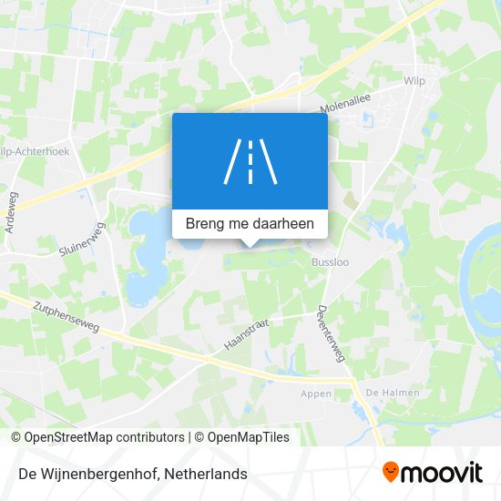 De Wijnenbergenhof kaart