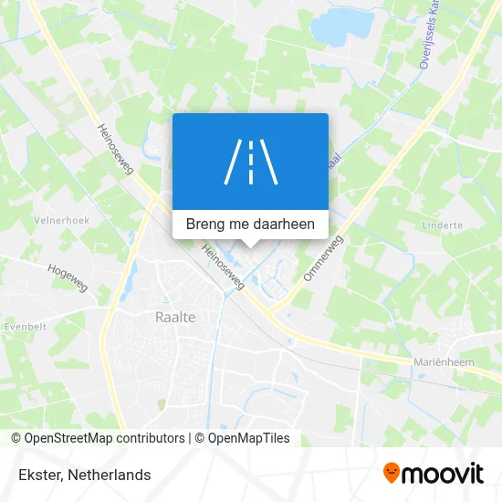 Ekster kaart
