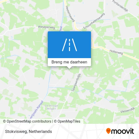 Stokvisweg kaart