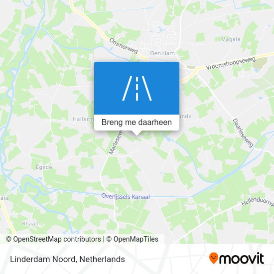 Linderdam Noord kaart