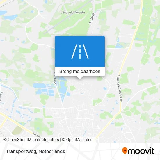 Transportweg kaart