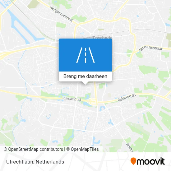 Utrechtlaan kaart