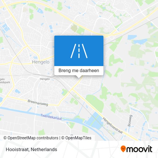 Hooistraat kaart