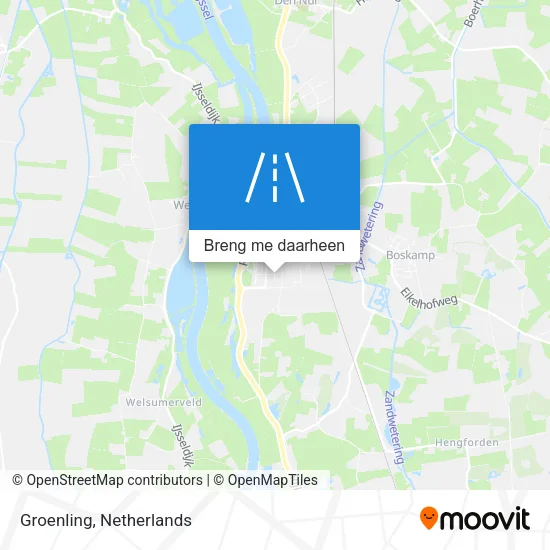 Groenling kaart