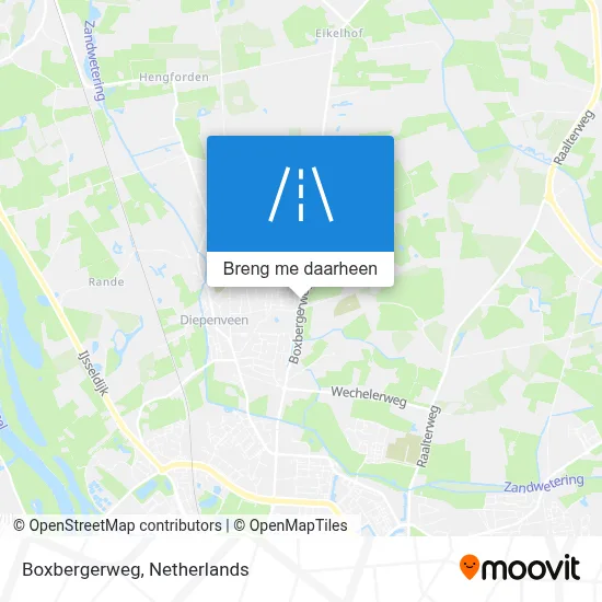 Boxbergerweg kaart