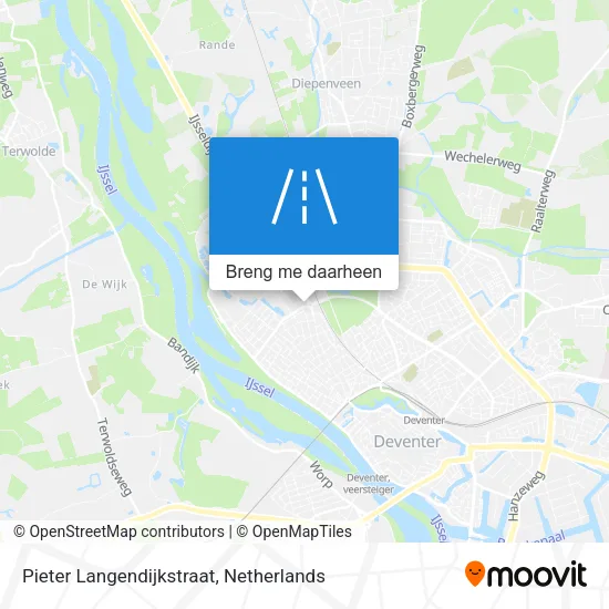 Pieter Langendijkstraat kaart