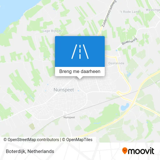 Boterdijk kaart
