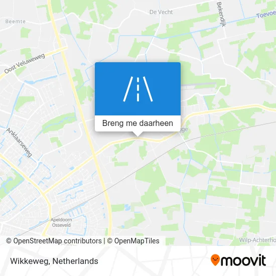 Wikkeweg kaart