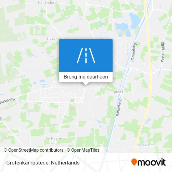 Grotenkampstede kaart