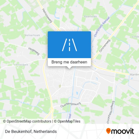 De Beukenhof kaart