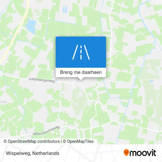 Wispelweg kaart