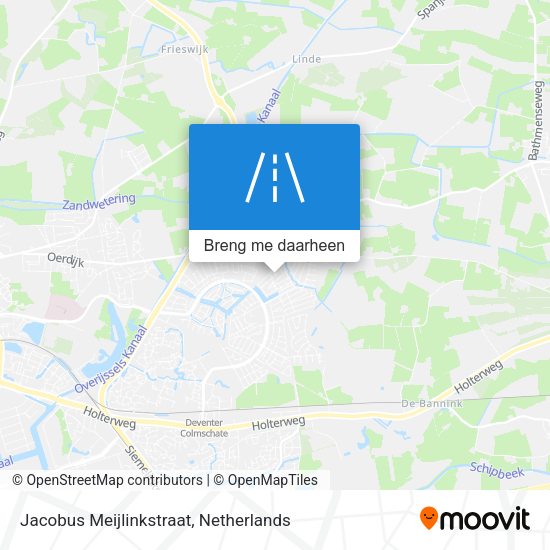 Jacobus Meijlinkstraat kaart