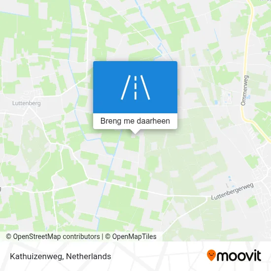 Kathuizenweg kaart
