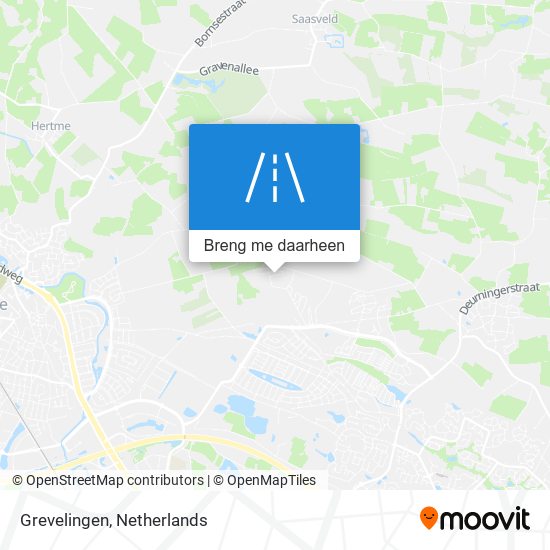 Grevelingen kaart