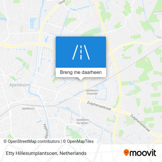 Etty Hillesumplantsoen kaart