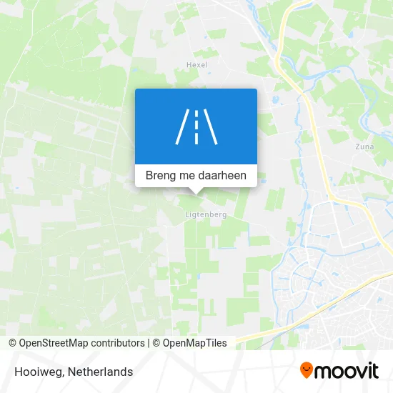 Hooiweg kaart