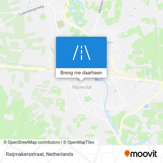 Raijmakersstraat kaart
