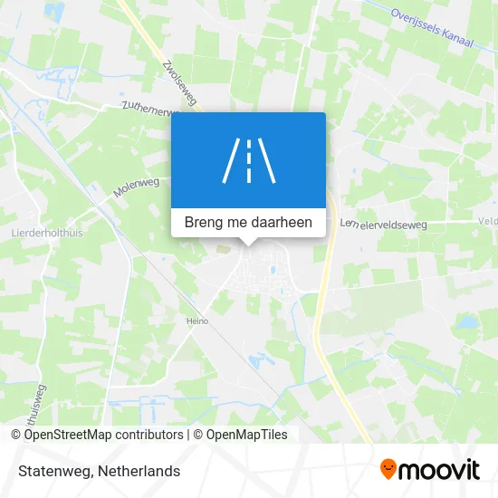 Statenweg kaart